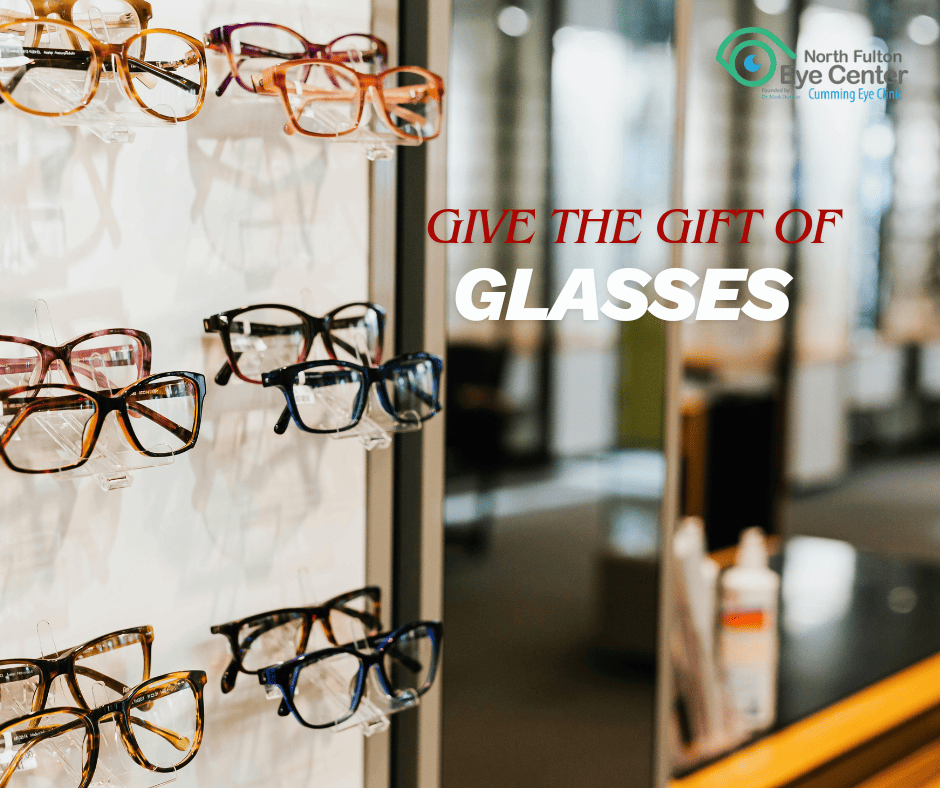 Giving the gift of clearer vision this holiday season why glasses or contact lenses can be a meaningful choice
